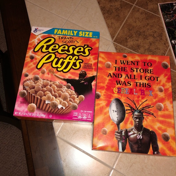 Travis Scott Reese’s Puffs - Picture 1 of 1